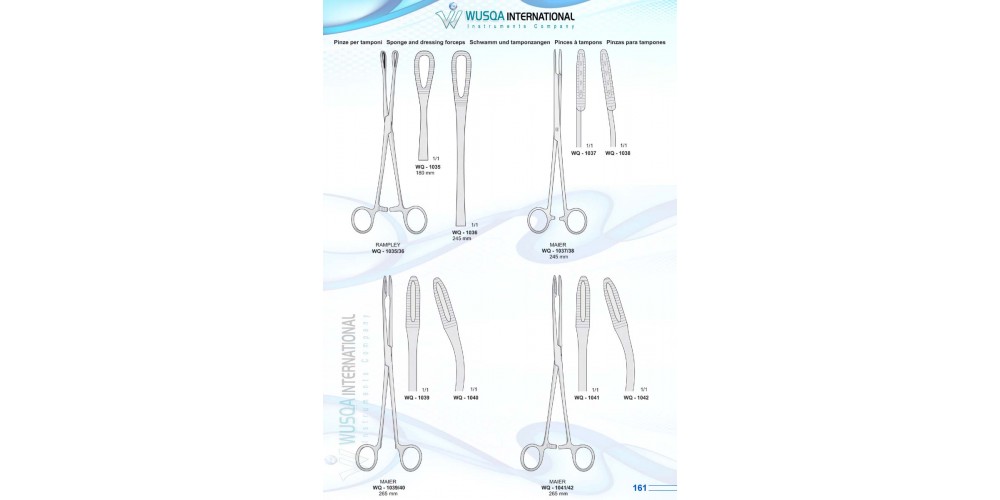 Sponge and Dressing Forceps